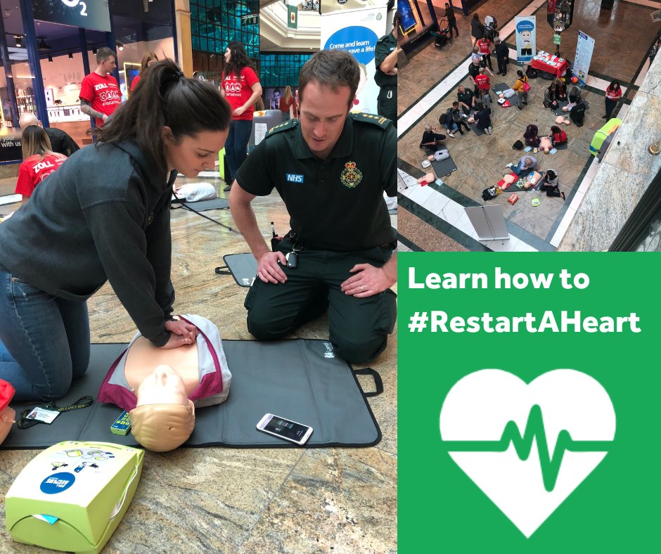 We will be at the Trafford Centre with <a href="/defibshop/">defibshop</a> from 10am until 10pm on Friday 14 October (main dome) to teach you the skills needed to #SaveALife. If you are in the area, call in and come and have a go at cardiopulmonary resuscitation and learn how to use a defibrillator.