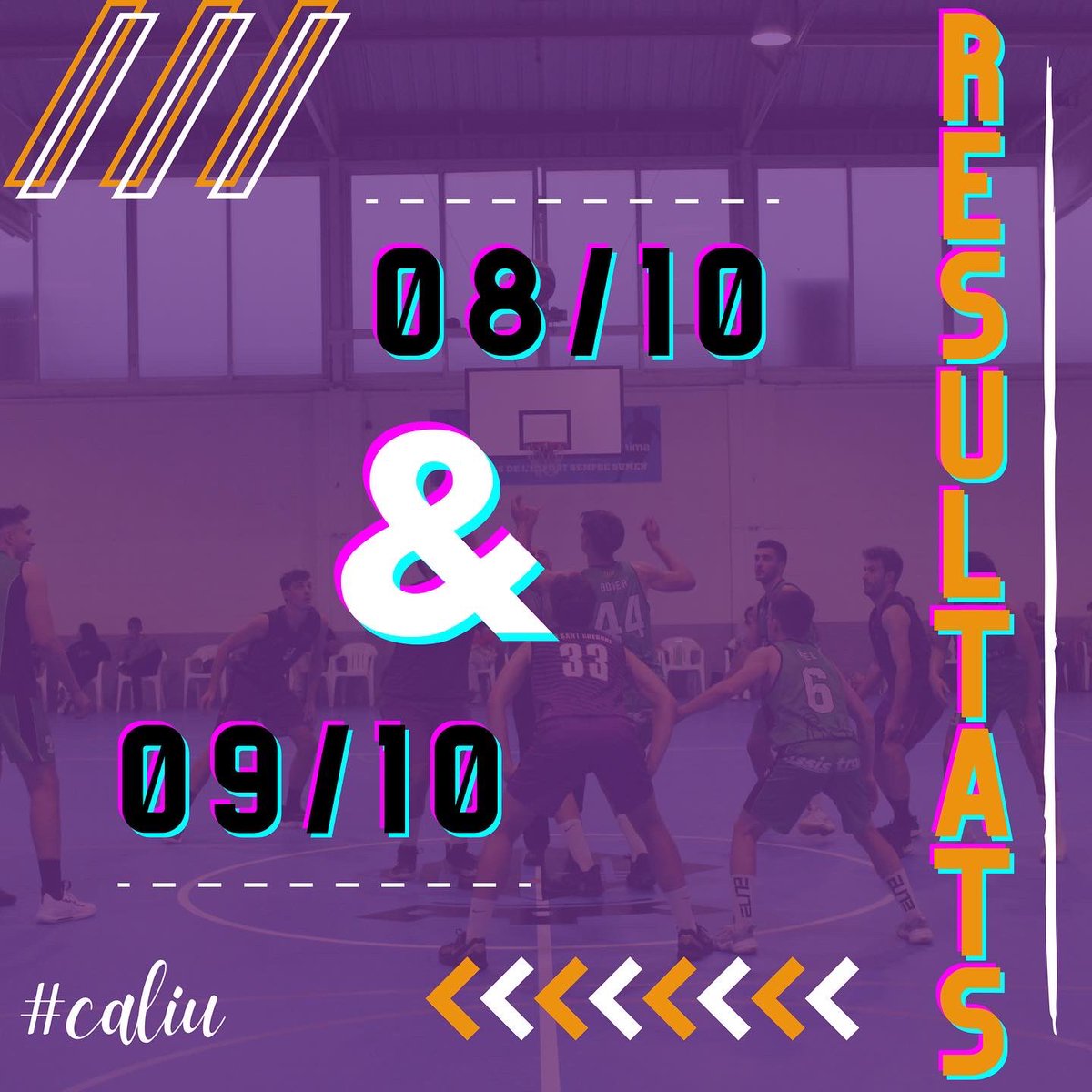 cbsantgregori's tweet image. ✅RESULTATS DEL CAP DE SETMANA✅

Les competicions no paren!🤩

Tanquem la tercera jornada amb 6 victòries i 7 derrotes. Els nostres equips segueixen donant-ho tot a pista!🤝🏼😊

Continuem treballant!💪🏼🏀

SOM-HI SANT GREGORI!💜🖤

#CBSantGregori #bàsquet #somlilainegre #caliu
