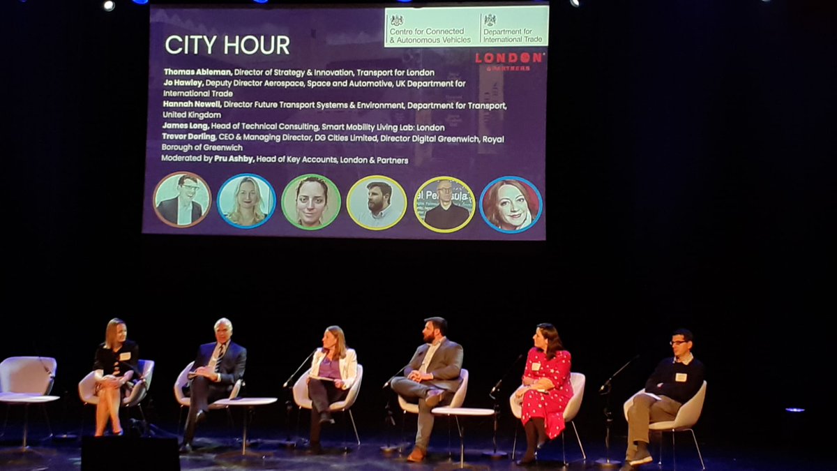 AUTONOMY's tweet photo. 🗣️ It's time for CityHour : London representative  discuss the city's plans, challenges &amp; best practices in terms of #mobility and more specifically #AutonomousVehicles.

#AutonomyLCS #Summit #AV #conference https://t.co/UlLyGU8Ke7