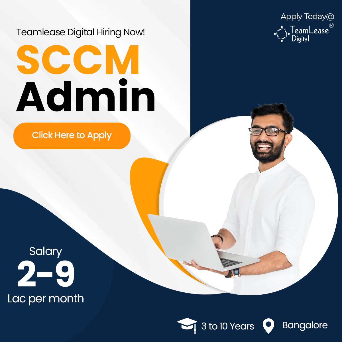 TeamLeaseDGT's tweet photo. Teamlease Digital Hiring for SCCM Admin

Interested candidates Apply Here: https://t.co/Sfo8TM13BN

#teamleasedigital #jobsnotifications #nowhiring #hiring #jobopenings #digital #india #sccm #sccmadmin #bangalorejobs #bangalorehiring #bengalurujobs https://t.co/VrCKmwImml