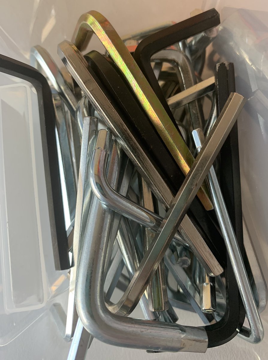 NymphUrban's tweet photo. No household needs this many Allen keys. Not remotely https://t.co/UD5GYXqoFn