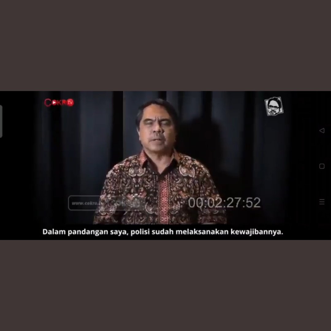 mazzini_gsp's tweet photo. Set up narasi ke publik untuk membernarkan tindakan polisi saat terjadi tragedi Kanjuruhan.
1. Kesaksian palsu dan fitnah ke suporter oleh anggota PSI
2. Disambut pula apresiasi oleh Ade Armando si sahabat Polisi.
3. Lalu muncul berita remsi dari Polri yg salahin suporter juga. https://t.co/ccpJRgGfJ6