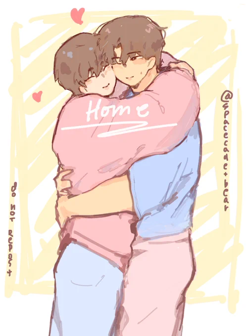 #namjin -tober 7 "home" 🐹🐨💗🏡 