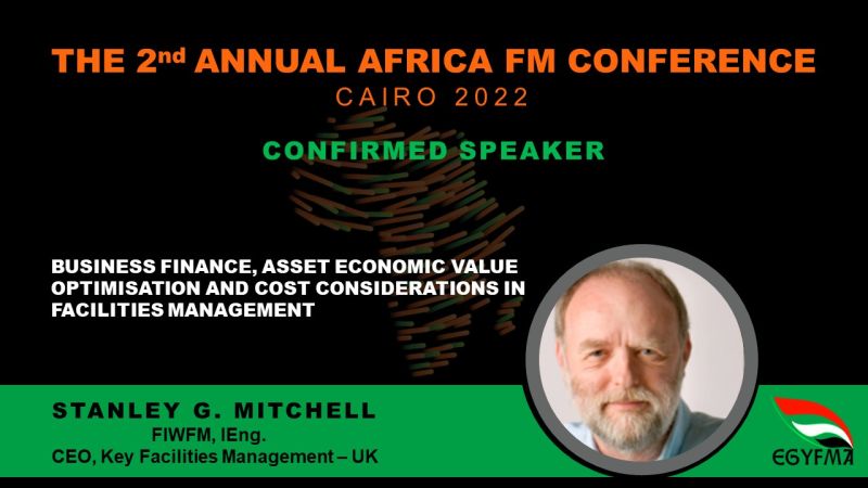 Join the FM Expert Speakers at The 2nd Africa FM Conference, which will be held during 24th – 26th November 2022 at The American University in Cairo, in presence of Speakers and Delegates from more than 25 Countries.

Register now:
lnkd.in/dFPUvrnH