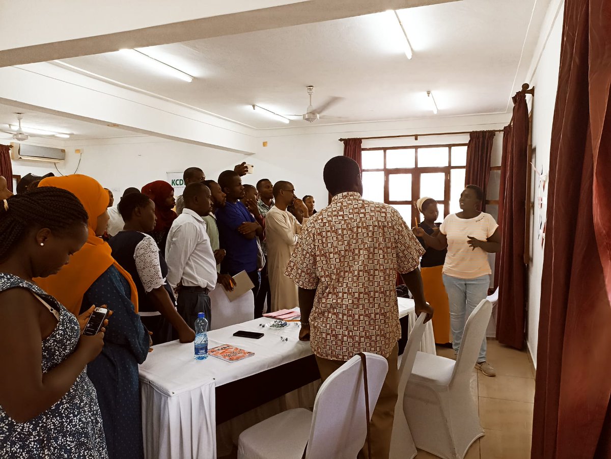 KuriaMs's tweet photo. @KCDF is currently conducting @CTGAcademy training on Mobilising Support in Kwale County for CBO/NGOs/FBOs.  Participating organisations are analysing the MS cycle to better understand the process of Mobilising support/ advocacy. 
#shiftthepower, #MST13, #philanthropy #advocacy https://t.co/Ev15gTXOim