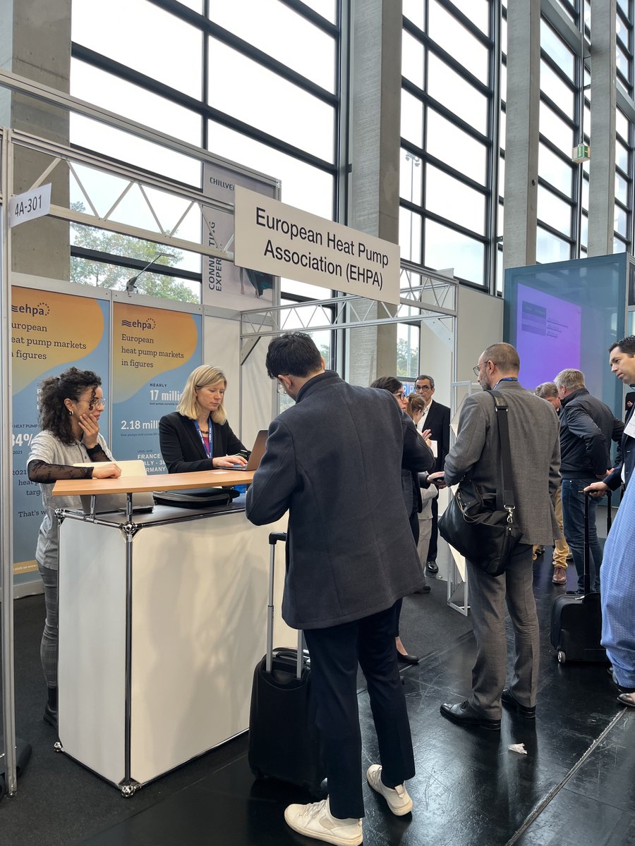 hpkeymark's tweet photo. Day 2 at #Chillventa2022

We have already met many #KEYMARK certificate holders and other parties involved in the scheme.

☕️ Don't forget to join our welcome coffee today, at 10 a.m. Feel free to come chat with us, exchange and ask questions on #certifiedquality. https://t.co/yJyJ7HA32B