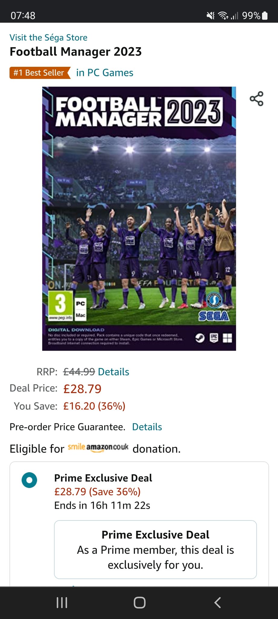 Football Manager 2022 EU Steam CD Key