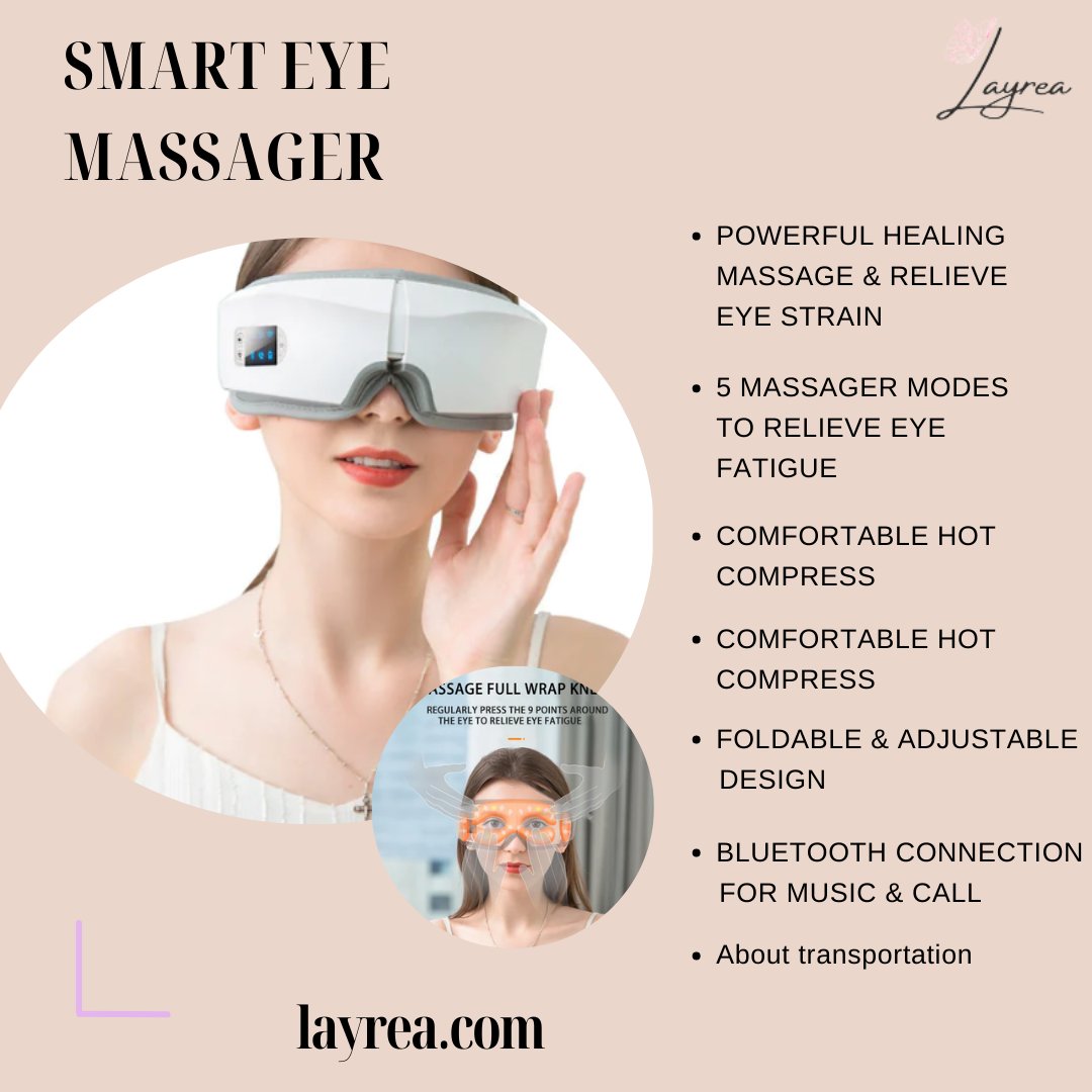 Layrea_'s tweet photo. SMART EYE MASSAGER
$53.99
👉ORDER NOW- https://t.co/ZNPs7vYuHo
#layrea #trendingreels #lady #facemakeup #makeupbox #trend #selfcare #Beauty #EYEMESSAGER #smarteyemessager https://t.co/HWZs7XmcCI