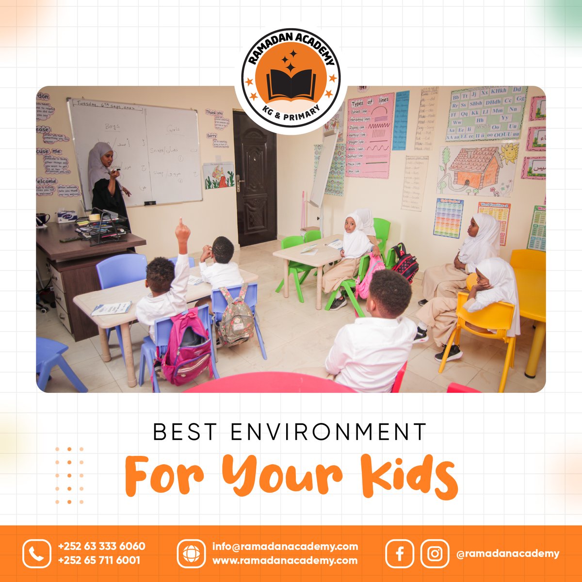 ramadan_academy's tweet photo. School Admissions Are Open Now For Registration.
Enroll Now Or Visit Us At The School For More Info
📞 +252 63 3336060
📞 +252 65 7116001
✉️ info@ramadanacademy.com
🔗https://t.co/KY3QHjXFC0 https://t.co/IHxFelDRsh