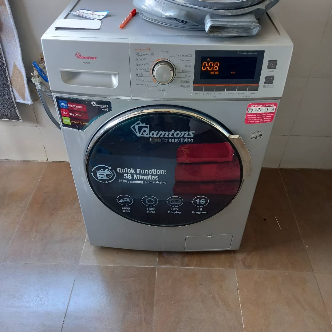 b_onlineservice's tweet photo. The most common washer problem relates to leaks or the washing machine’s inability to spin properly. It makes sense to call a professional to assess the situation ..B Online is at your service...0700108663

#BOnlineservices #generalservice #homeappliances https://t.co/LGklzTsimr