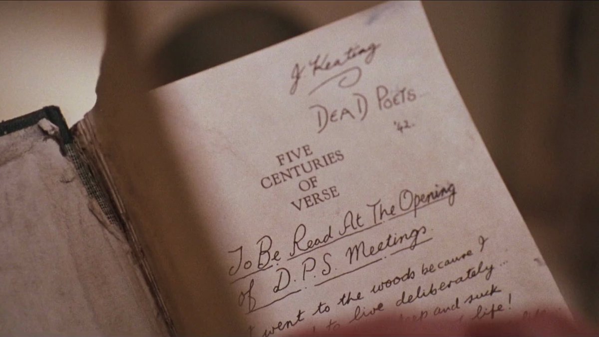 theneovitae's tweet photo. dead poets society (1989) https://t.co/0gxSlnRGRr