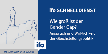 ifo Institut (@ifo_institut) on Twitter photo 1/3 Jetzt erschienen #ifoSchnelldienst 10/2022 Wie groß ist der #GenderGap? Anspruch und Wirklichkeit der #Gleichstellungspolitik
mit Beiträgen von
<a href="/APeichl/">Andreas Peichl</a> <a href="/BrittaRude/">Britta Rude</a>
<a href="/M_Oberfichtner/">Michael Oberfichtner</a>
<a href="/Holger1380/">Holger Rau</a>
Miriam Beblo <a href="/EMarkowsky/">Eva Markowsky</a>
ifo.de/publikationen/… 1/3 Jetzt erschienen #ifoSchnelldienst 10/2022 Wie groß ist der #GenderGap? Anspruch und Wirklichkeit der #Gleichstellungspolitik
mit Beiträgen von
<a href="/APeichl/">Andreas Peichl</a> <a href="/BrittaRude/">Britta Rude</a>
<a href="/M_Oberfichtner/">Michael Oberfichtner</a>
<a href="/Holger1380/">Holger Rau</a>
Miriam Beblo <a href="/EMarkowsky/">Eva Markowsky</a>
ifo.de/publikationen/…