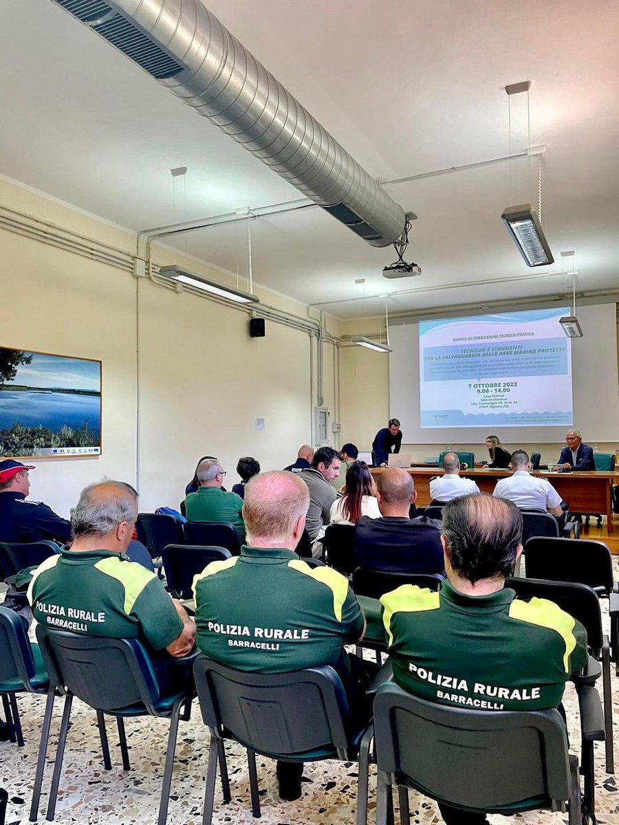ParcoPortoConte's tweet photo. TECNICHE E STRUMENTI PER LA SALVAGUARDIA DELLE AREE MARINE PROTETTE

✅ Un importante momento di confronto e formazione, nell'ambito del #FestivaldelloSviluppoSostenibile  e #FestivalSardegna2030! 
#algheroparks #parcodiportoconte #ampcapocaccia https://t.co/JFwo0HAMUv