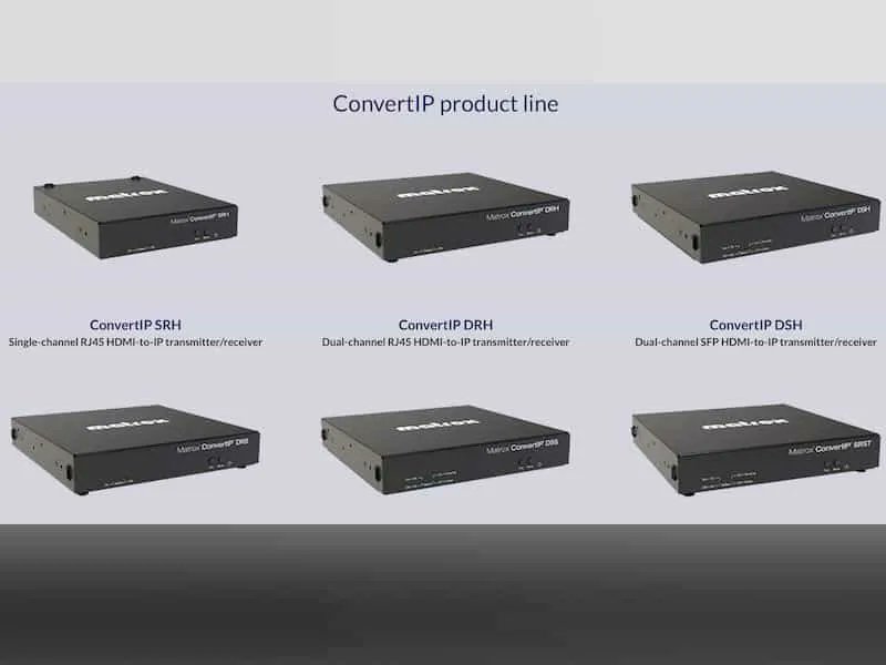 landiniroberto's tweet photo. #Matrox #ConvertIP e #CodnuctIP per applicazioni #broadcast e #multimedia
Matrox ConvertIP è un #convertitore #SMPTE #ST2110 autonomo progettato per convertire facilmente i segnali #IP ST2110 e #MonitorareLeSorgenti ST2110-20 e ST 2110-22 su #HDMI o #SDI. https://t.co/T77b9jqxDs https://t.co/Vv5hWTeoLP