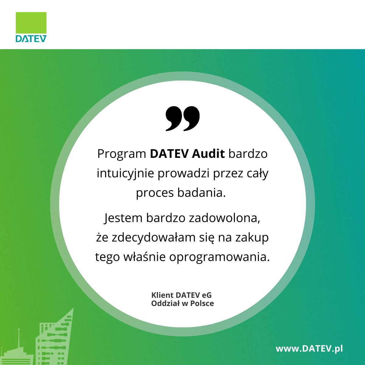 DATEVpl's tweet photo. Poznaj program do badania sprawozdań finansowych, który spełnia wszystkie potrzeby biegłego rewidenta!

Więcej: https://t.co/36sHVSfLxT https://t.co/OIoEoWT96g