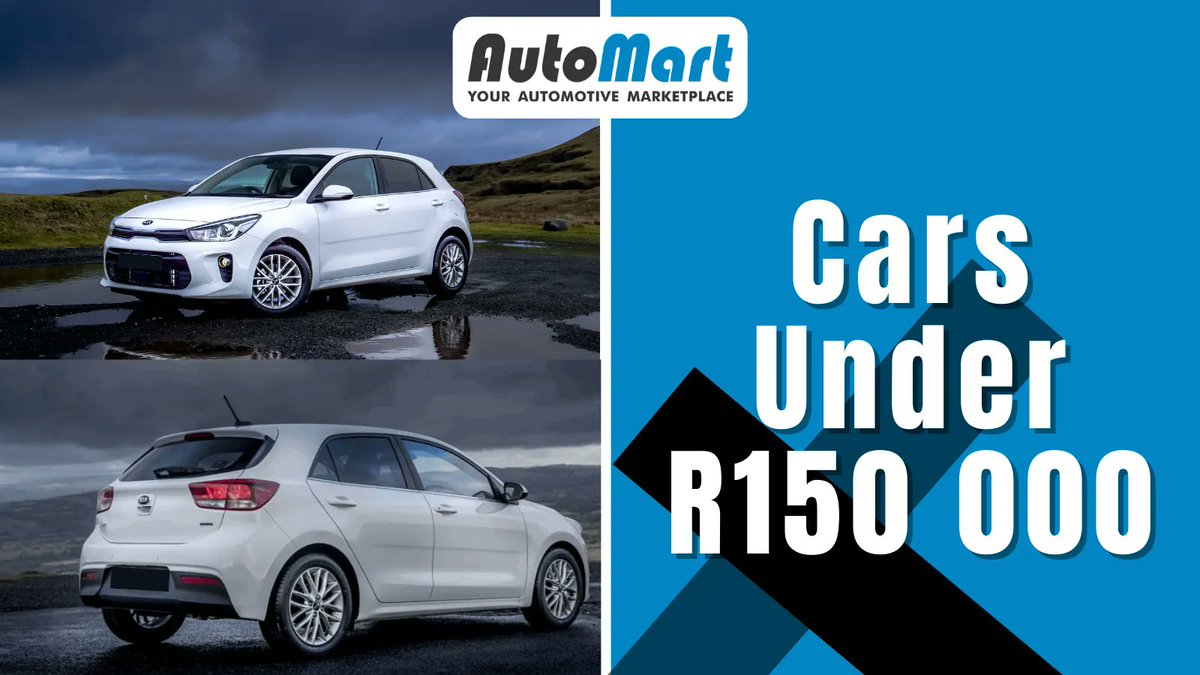 AutomartSA's tweet photo. Stick to your R150 000 budget, find your next car on Auto Mart!
Check out what’s listed on our website here > https://t.co/mg7v6Z7Tw3
#AutoMart #carsforsale #carsbelow150k https://t.co/SQxsNvUz25