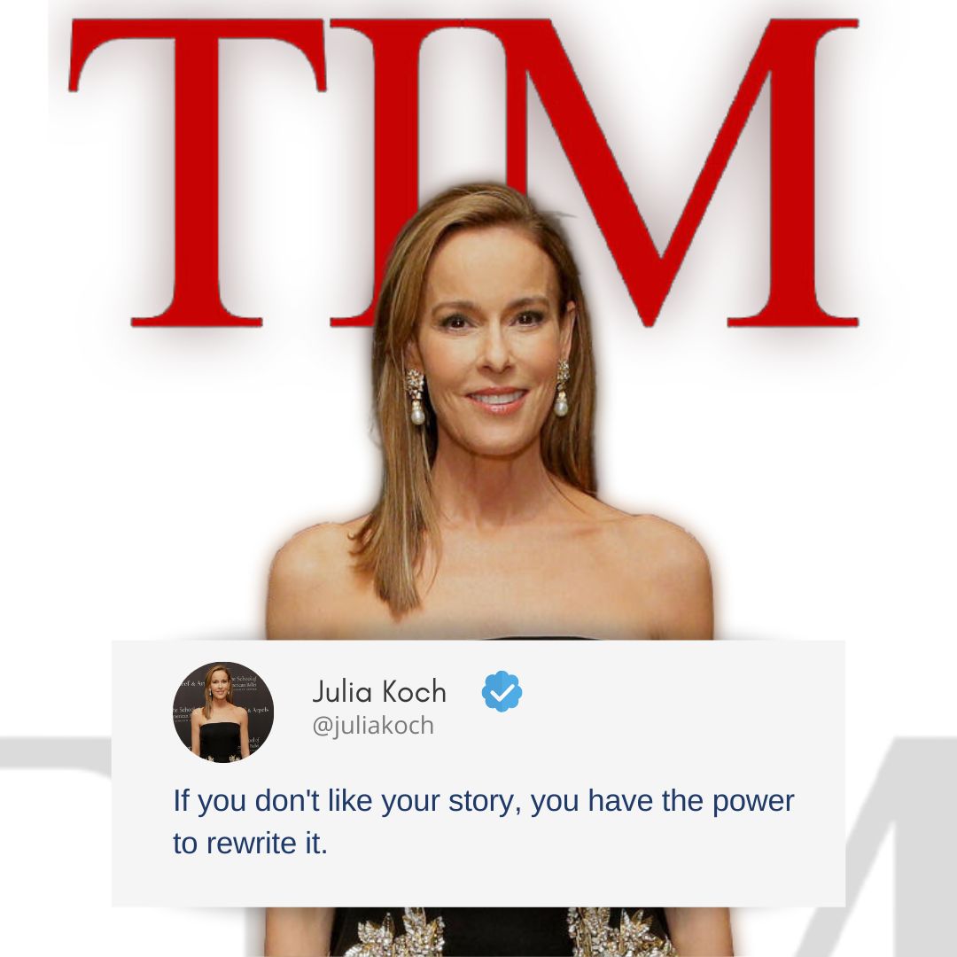 TIMOFFICIAL94's tweet photo. Julia Koch Quotes

Visit our website for daily news update
https://t.co/DE4ULsLLwQ

#TIM #theinternationalmagazine #juliakoch #billionairewoman https://t.co/PIy3au7a20