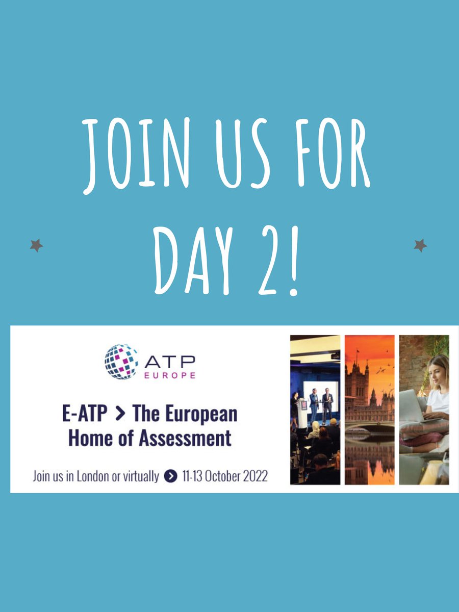What a day we had yesterday—Incredible content within numerous session types and so networking! Connecting with colleagues, meeting new people, and learning more about assessment within the testing industry…that’s what we’ve been so excited about, and now we’re on Day 2!