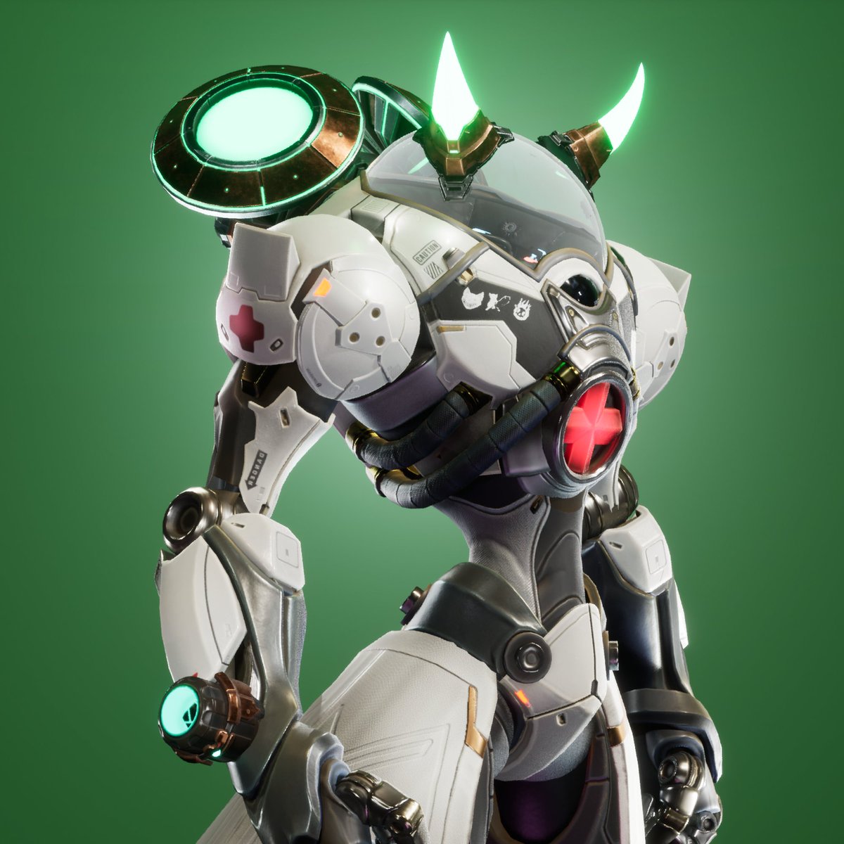 Colt_5916's tweet photo. What an amazing experience to mint my @nyanheroes guardian mech, awesome unboxing cinematic. Look at my medic! can't wait to play the game! #GuardianDrop https://t.co/VxumXlerrz