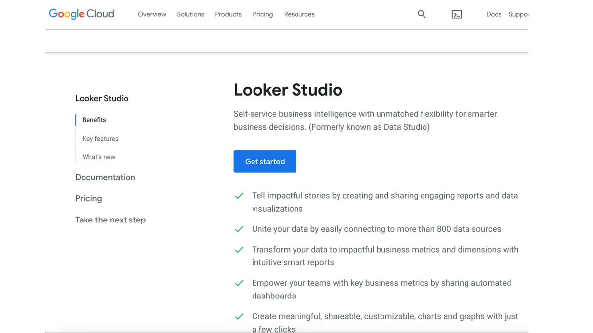 Google #Datastudio ha cambiado su marca, ahora es #Lookerstudio y continuará con las mismas funcionalidades Free, pero con #LookerStudioPro como parte Premium del paquete de Visualización de Datos y BI de Google Cloud
