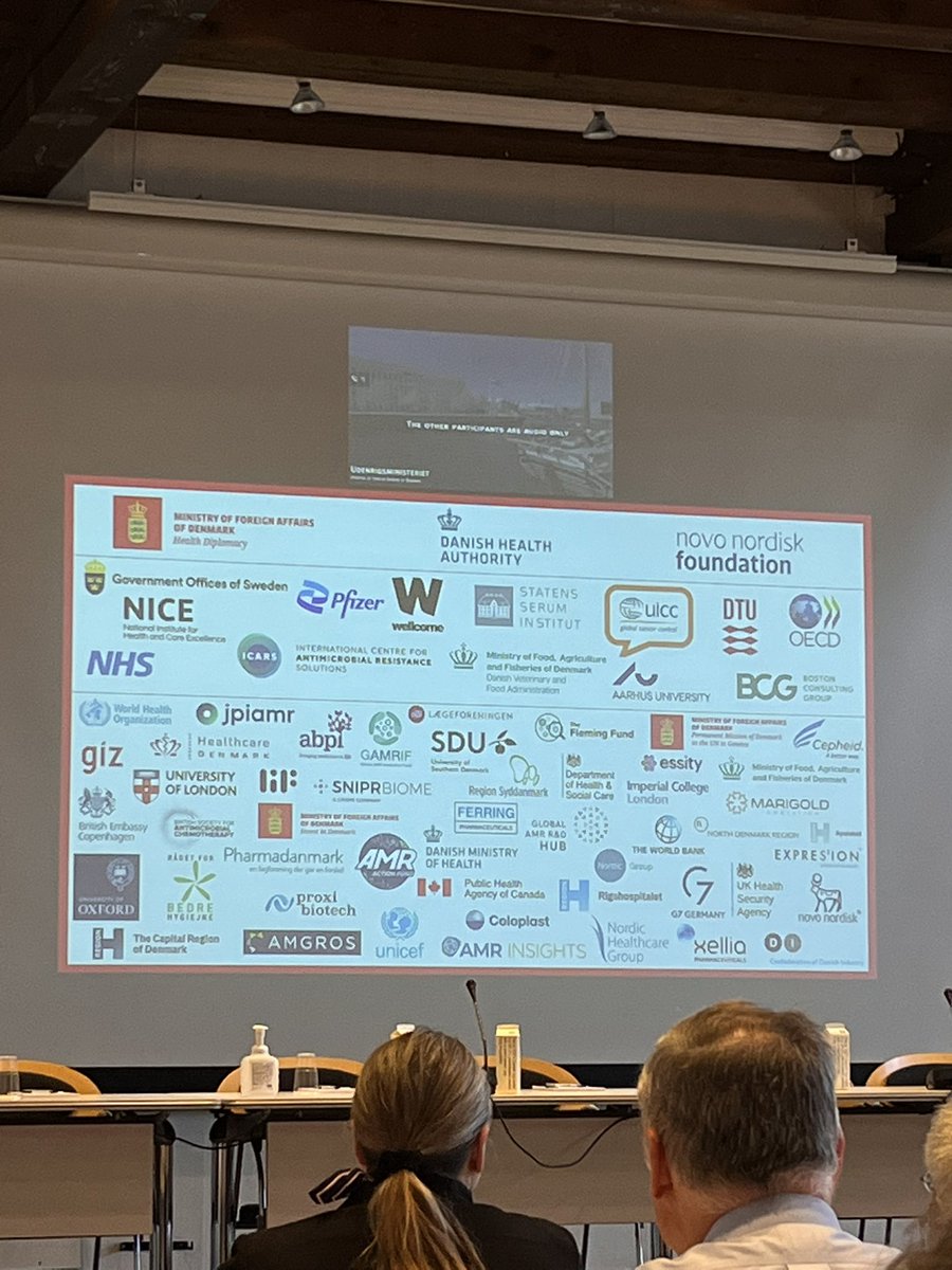 MetLab_AU's tweet photo. kicking off a symposium om #AMR #amrcph welcome by Søren Brostrøm https://t.co/3DcHVSzDIx