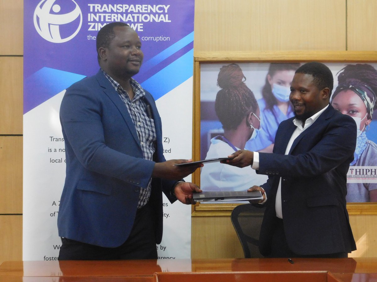HiphOnline's tweet photo. @hiphzim "Monday marked a defining moment when we signed an MoU with @TIZim_info . We are thrilled to be collaborating with an organization that shares our values and is committed to advancing public health, beginning with the upcoming Public Health Symposium." #collaboration https://t.co/OW8rAtZq07