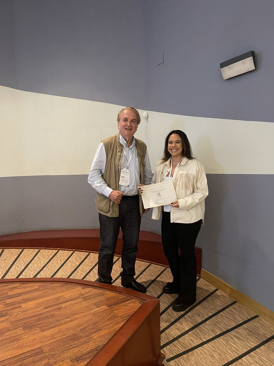 Damia_Barcelo's tweet photo. 18HRMS 2022,10-11 October, Barcelona  Second Best Student Poster  Competition offered by Elsevier awarded to Catia  Vilas-Boas for her work on Impact of new antifouling agent on human retinal cells by LC-TOF-MS https://t.co/YGwTTQlPUQ