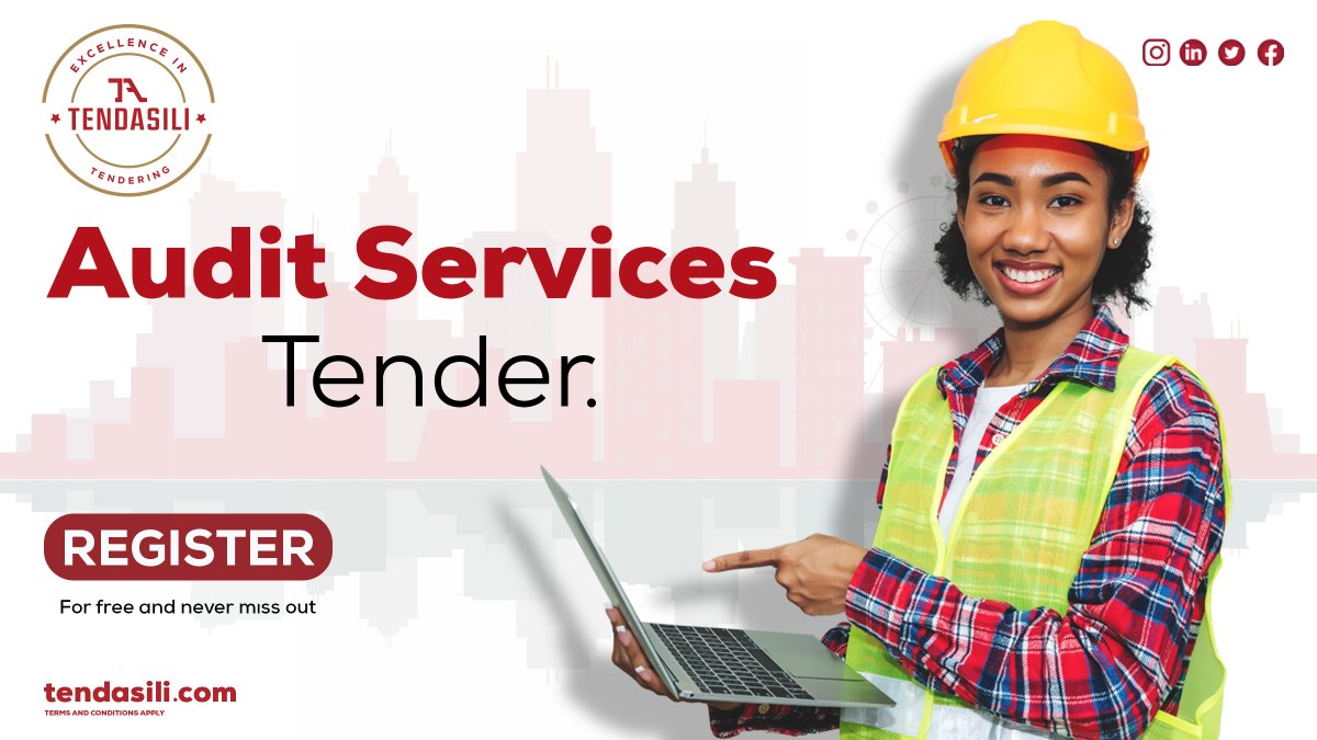 Tendasili1's tweet photo. Audit services are the bedrock of a firm's client work and help auditors to serve the public interest by building trust and confidence. Let us help you find the right projects.
#auditservice #auditors #tender #tendasili #tendasili https://t.co/EZAGyZy1h4