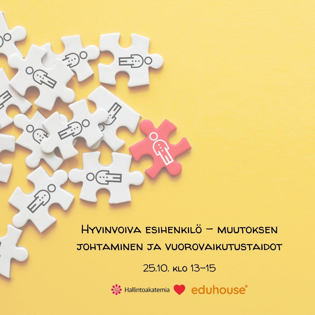 Tässä koulutuksessa käydään läpi, miten esihenkilön tulee huomioida omaa jaksamista erilaisissa tilanteissa sekä edistää työntekijöidensä hyvinvointia. Webinaarin aihetta lähestytään esimerkkejä käyttäen ja käytännönläheisiä vinkkejä jakaen.
Lue lisää: hallintoakatemia.fi/koulutukset/hy…