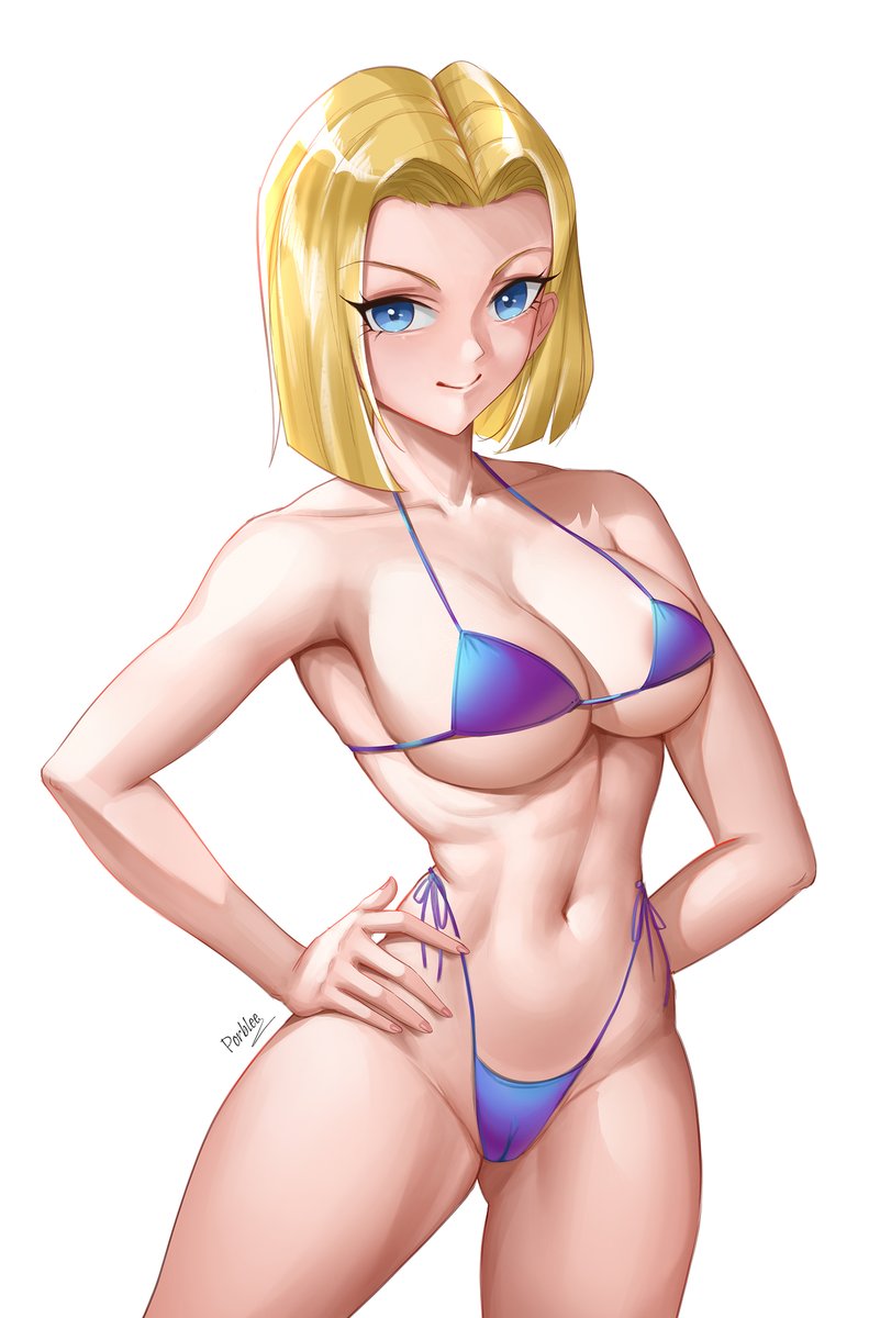 Porblee1's tweet photo. Android18 - Dragon ball 😉
Some other versions of the clothes will be available soon.^^
If you like my arts, please consider support me on:
https://t.co/n6Ro5HJ1jX
https://t.co/gea6IQi63s…
https://t.co/td4OKHZQrn
#android18hot #DragonBallZ #SwimSuitGirl #AnimeArt #patreongirls https://t.co/aPpuhfytJ9