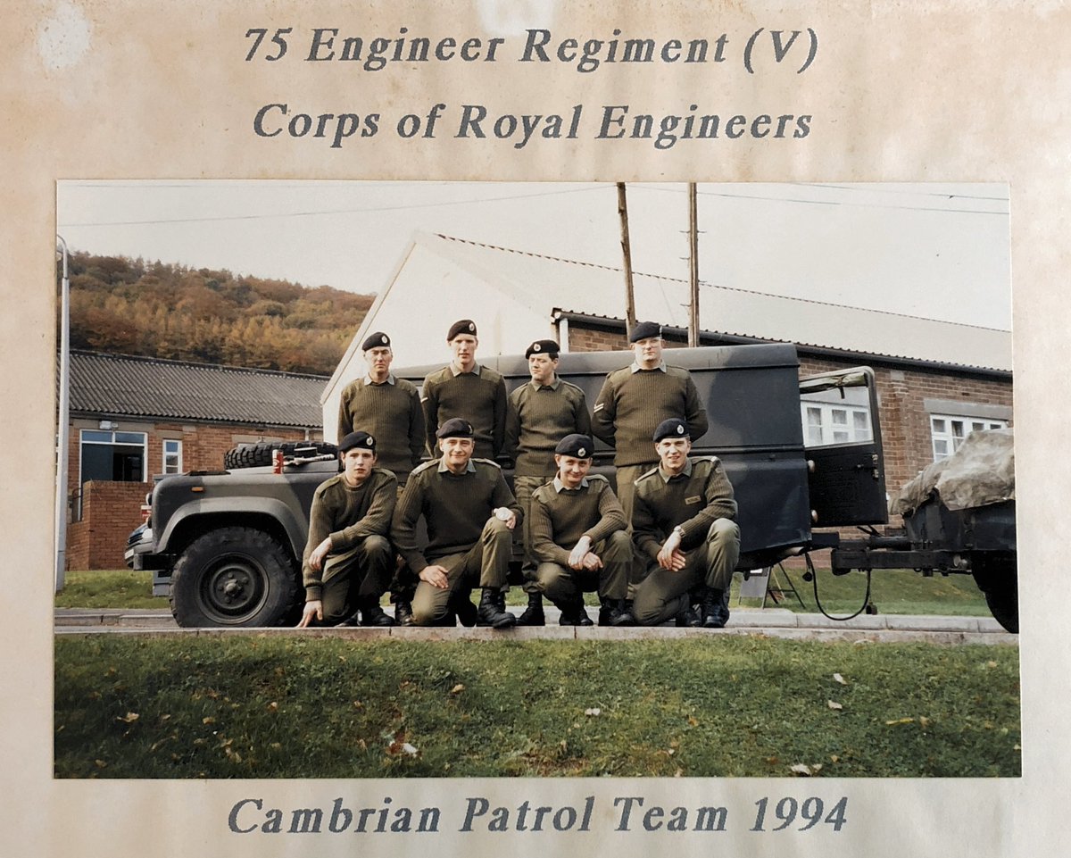 The Cambrian Patrol is an outstanding competition and a genuine challenge. Brings back memories from a very very long time ago 😬 <a href="/75EngrRegt/">75 Engineer Regiment</a>