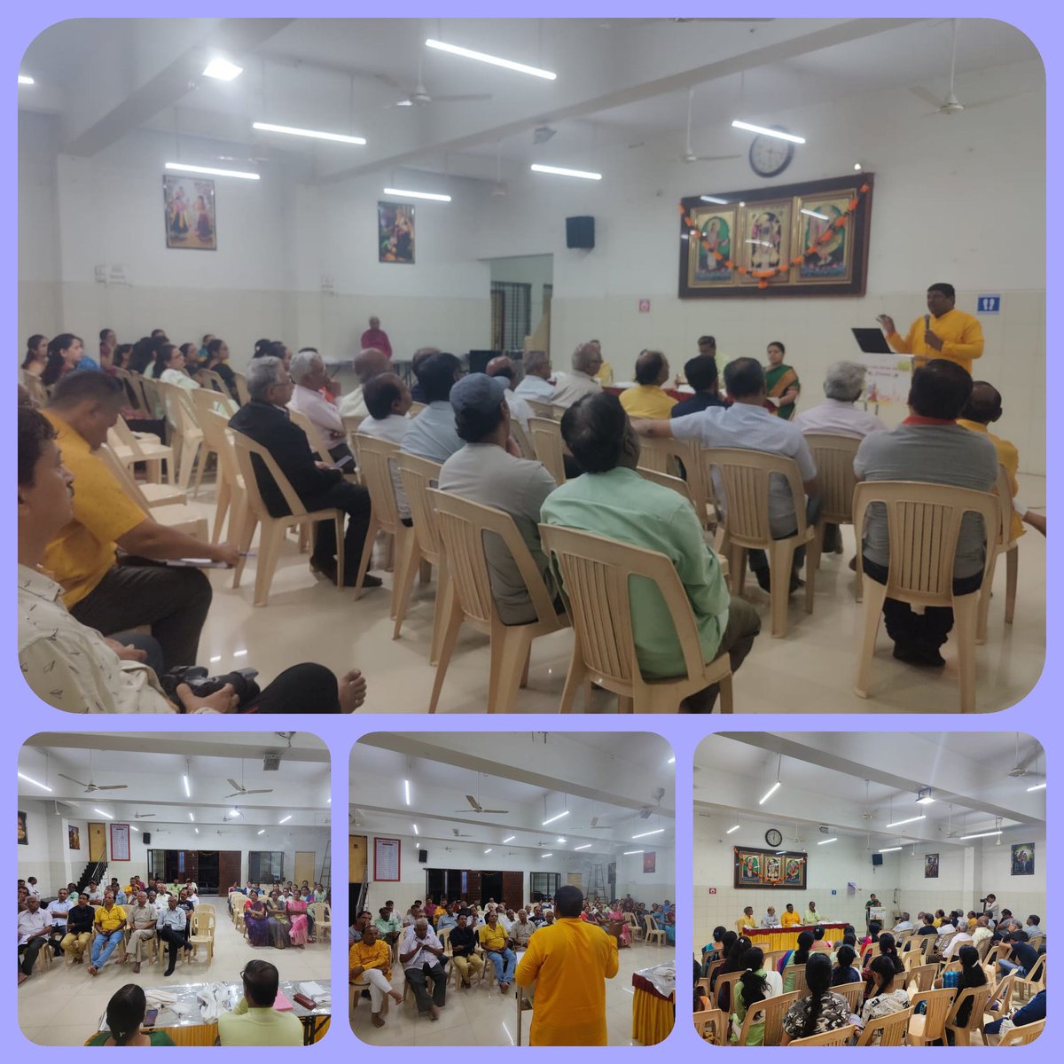 हिंदूधर्म श्रेष्ठ आहे आपल्याला त्याचा अभिमान असायला हवा!!
हिंदू धर्मातील पराक्रमी स्त्रियांचा आदर्श ठेऊनच लव जिहादच्या षडयंत्राचा बीमोड करण्याचा व लवजिहाद विरोधात महाराष्ट्रात कायदा व्हावा यासाठी कृतीशील होण्याचा  निश्चय संभाजीनगर येथील गुजराती समाजाच्या कार्यक्रमात सर्वांनी केला