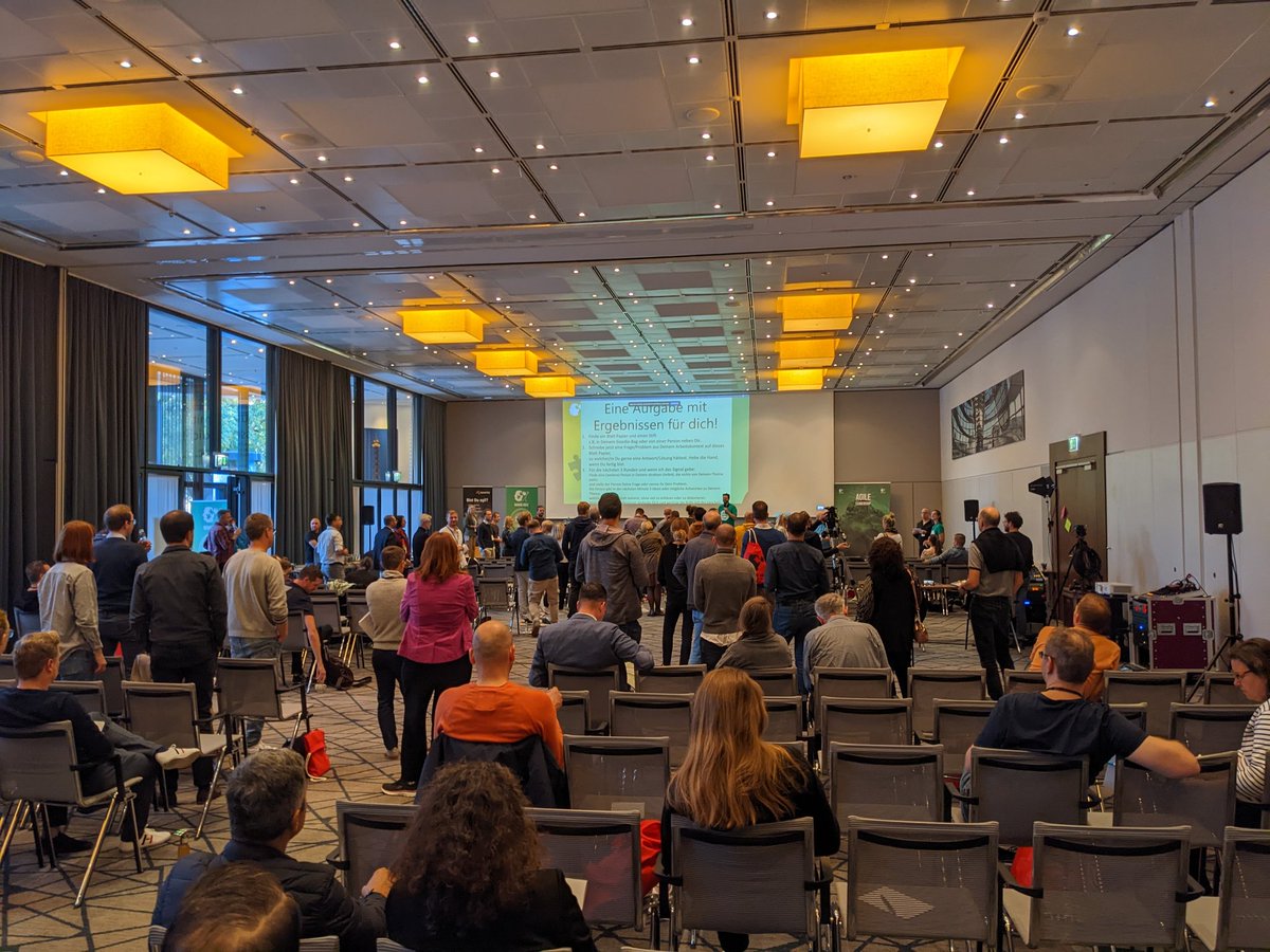 Die Manage Agile 2022 startet wie gewohnt fulminant
 Ich freue mich auf tolle Menschen und neue Impulse. #ma2022 #ma2022aha