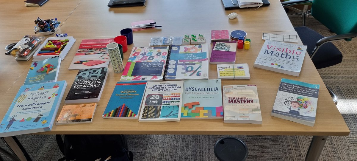 ADyscalculia's tweet photo. What an absolute pleasure to talk to these Trust leads about #dyscalculia #ED5M! So much interest in how to provide support for students struggling with maths learning difficulties 👍 Oh and great food too! @DyscalculiaNet1 https://t.co/CZlfzjmKic