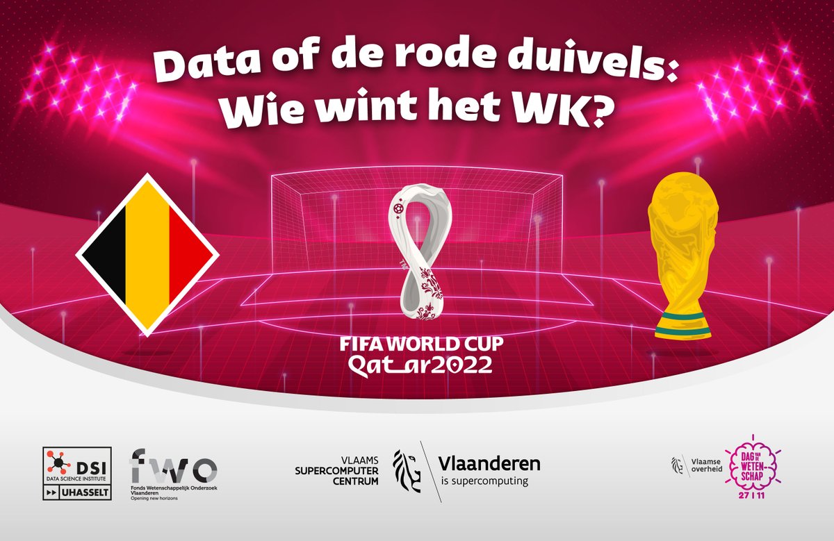 ⚽️ 𝘿𝙖𝙩𝙖 𝙤𝙧 𝙩𝙝𝙚 𝙧𝙚𝙙 𝙙𝙚𝙫𝙞𝙡𝙨: 𝙬𝙝𝙤 𝙬𝙞𝙡𝙡 𝙬𝙞𝙣 𝙩𝙝𝙚 𝙒𝙤𝙧𝙡𝙙 𝘾𝙪𝙥? 🏆
Join us at #DVDW2022 as we look at the relationship between 𝚜𝚝𝚊𝚝𝚒𝚜𝚝𝚒𝚌𝚊𝚕 𝚖𝚘𝚍𝚎𝚕𝚜 and 𝚜𝚒𝚖𝚞𝚕𝚊𝚝𝚒𝚘𝚗-𝚋𝚊𝚜𝚎𝚍 𝚛𝚎𝚜𝚞𝚕𝚝𝚜. 1/2⬇️