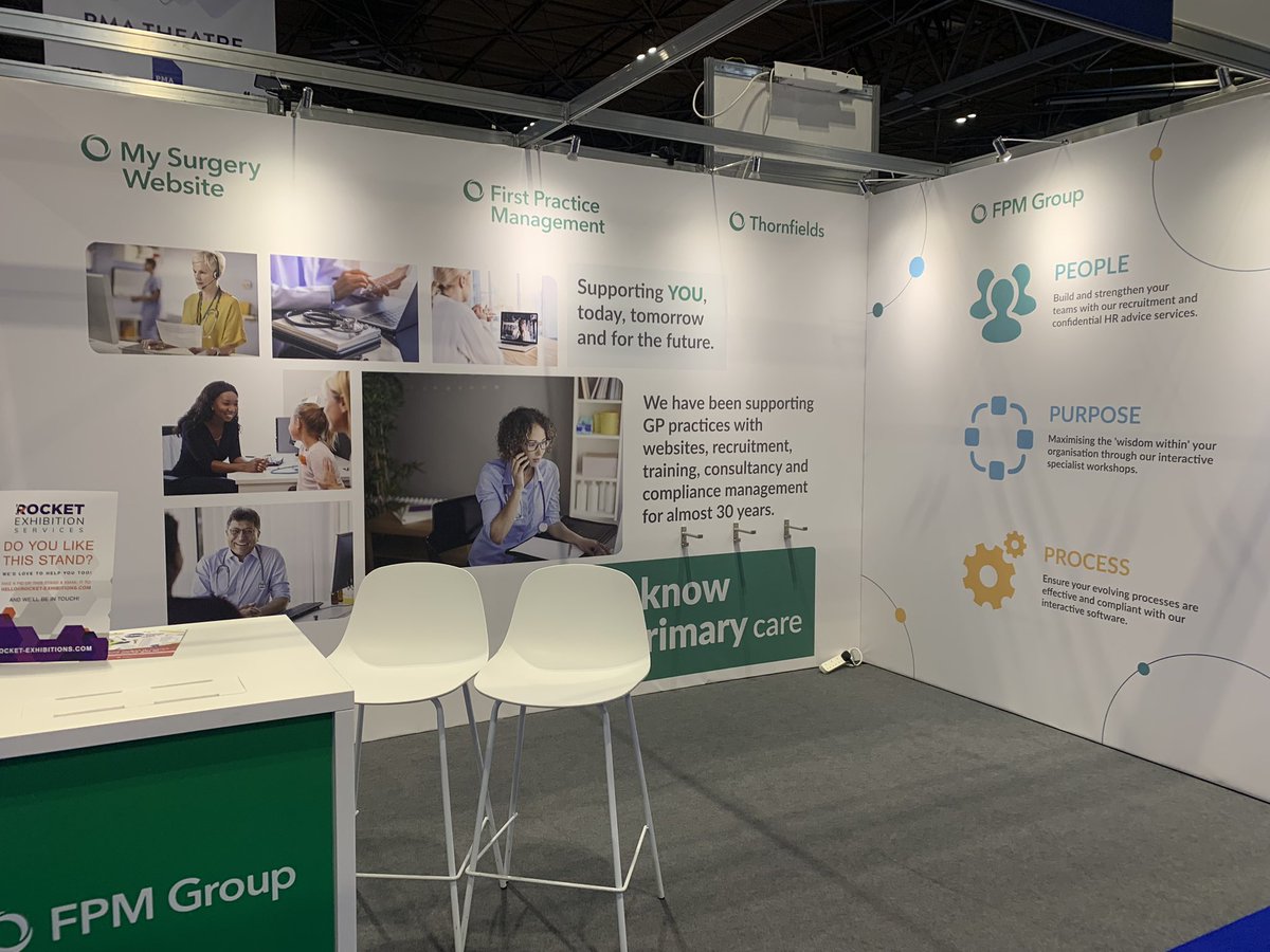 All setup and ready to chat <a href="/BestPracticeUK/">Best Practice</a> stand D100 come and say Hi <a href="/FirstPractice/">Practice Management</a> <a href="/Thornfields_fpm/">Thornfields</a>
