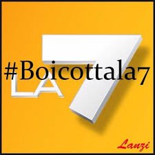 La mala informazione è uno dei mali dell'Italia e LA7 è una degna rappresentante. #BoicottaLa7 #AllertaMedia