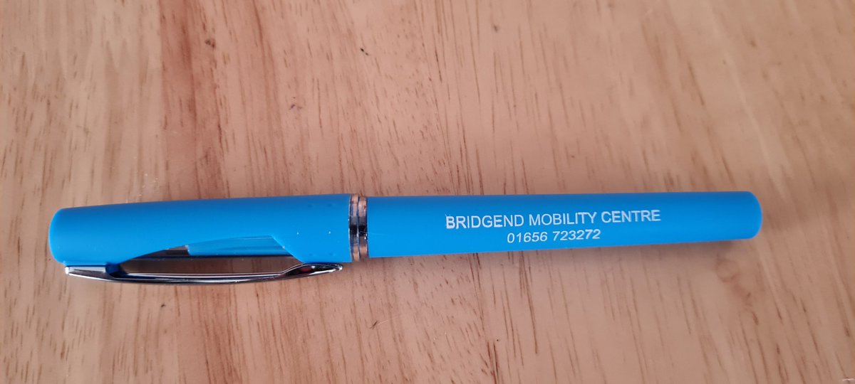 carl1966's tweet photo. @bmc723272 
Bridgend Mobility.
Thank you for the new pen, great colour! https://t.co/pgeUGBxppD