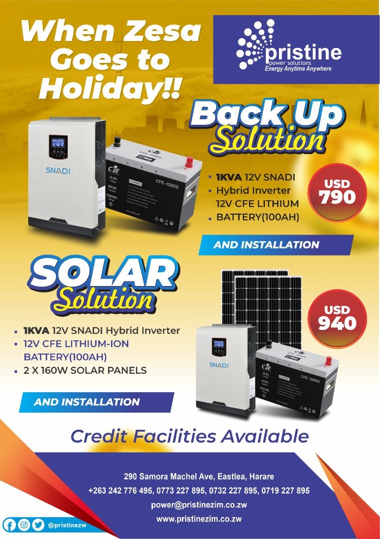 PowerPristine's tweet photo. Experience The Power of The Sun at its Finest,, Follow the hot trend today. 
#Pristine 
# Solar kuvanhu
#isolar ebantwini
For more information please contact us on:0781648204/0717552056
Email:marketing1@pristinezim.co.zw https://t.co/hZraNhRCEM