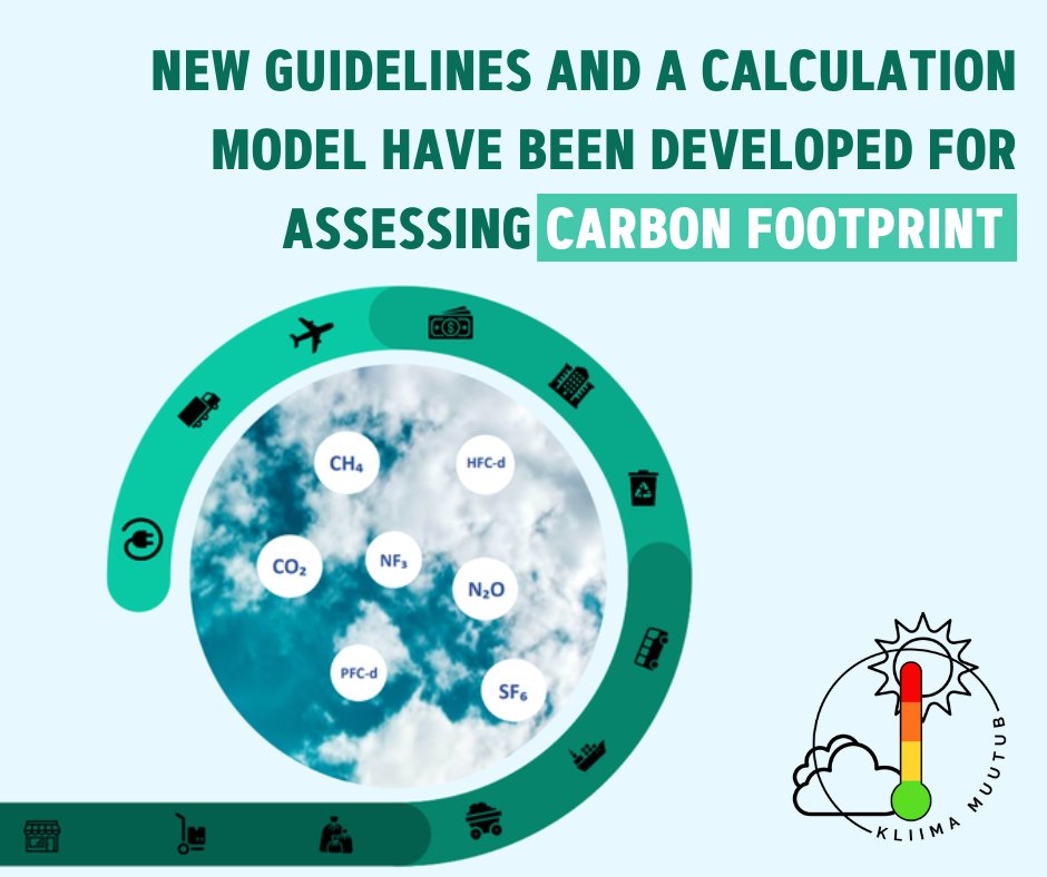 Estonia has now its own calculation model, which helps our companies and organizations to assess their greenhouse gas footprint. There are various models in use in the world, but the one developed in Estonia takes into account the conditions here.