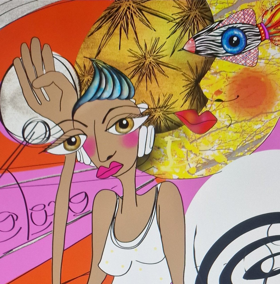 Good morning 

#WIPwednesday

May midweek be great.

If good stuff doesn't come knocking on your door, maybe it's just shy. Go get it.

#NFTCommunity #Nftwip