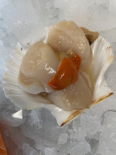 #scallops #seafood #freshfish #smokedfish all available today from our shop in #Portsoy open 9:30-3:30