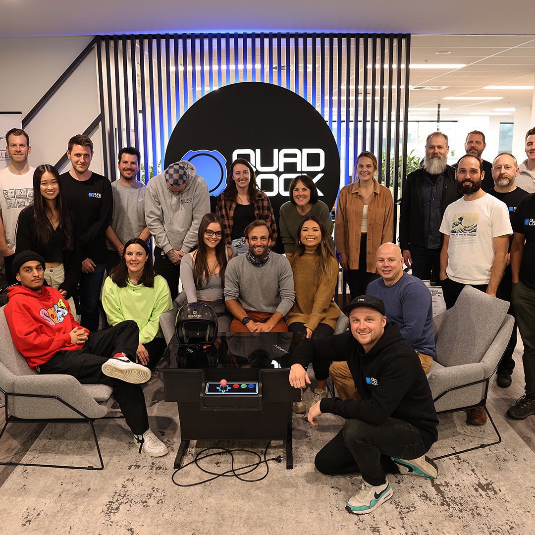 QuadLockCase's tweet photo. We’re so thrilled to have @MotoGP rider and our Ambassador @JohannZarco1 visit us at Quad Lock HQ today! 😎

We’re sending all our luck to him this weekend at Phillip Island. Can’t wait to see him in action 🔥

#johannzarco #motogp #AustralianGP https://t.co/L0jEBTqXdO
