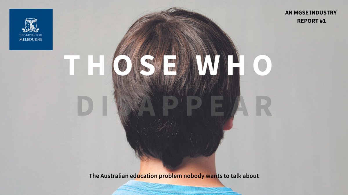 There could be more than 50,000 young people who have detached themselves from formal education. We don't know who they are, where they are, or how this happened. But there are solutions to the problem. Read the report → go.unimelb.edu.au/28fe