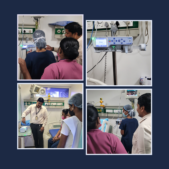 vTitan_Corp's tweet photo. Demonstration of Smart Syringe Pump to hospital nurses. Accuflow VE is now in the hands of people who care for us. #vTitan #SyringePump #RemoteMonitoringSystem #InfusionPump https://t.co/qmLjJkxvZe