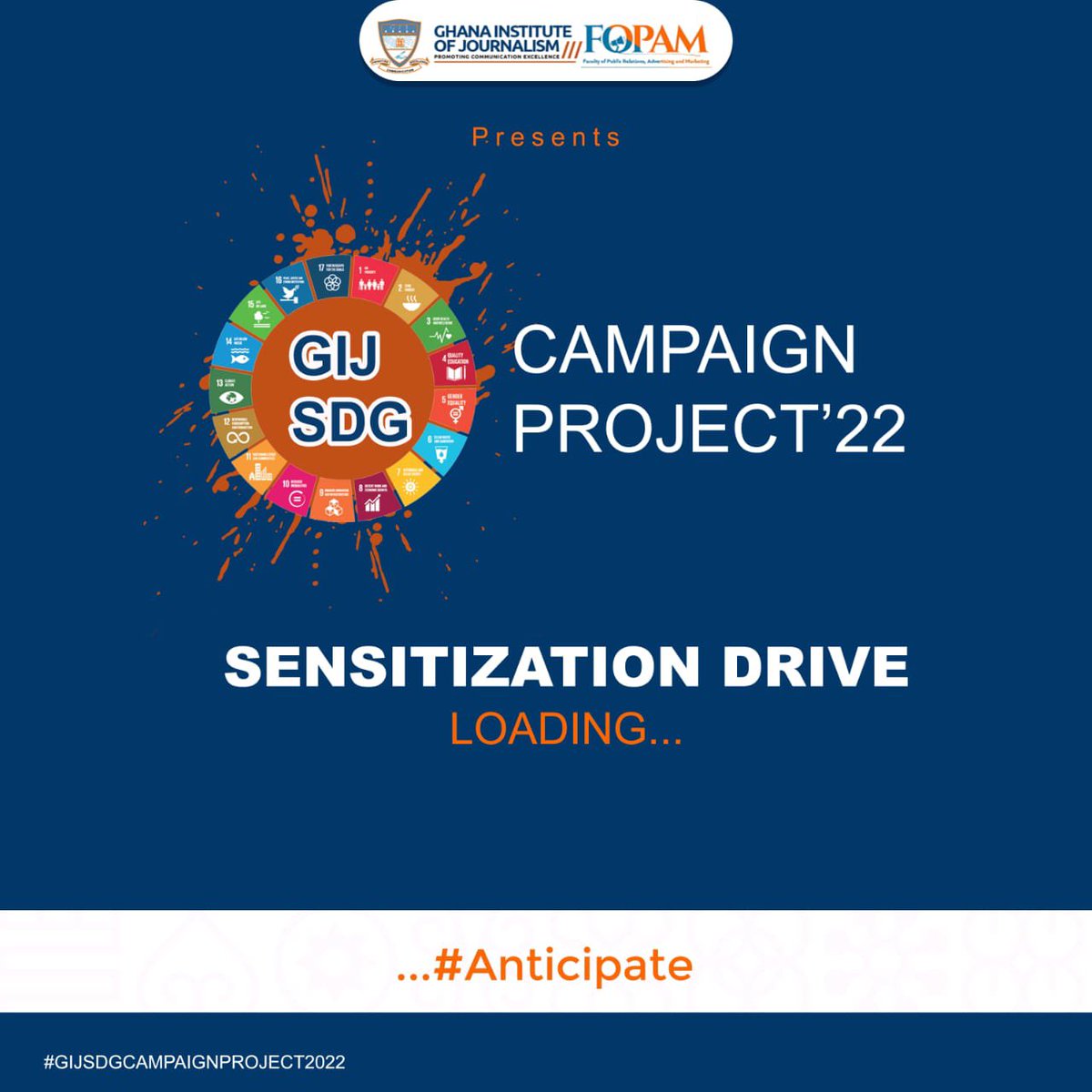 BennavGh's tweet photo. #GIJSDGCampaignproject2022
#Sensitizationdrive
#Stimuluspackage
#Comingsoon
#Anticipate https://t.co/OxKZWGnqo4