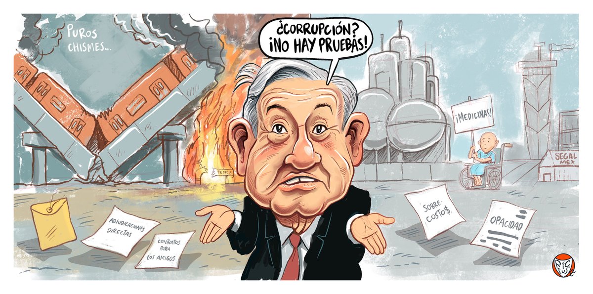 "Puros chismes" Cartón publicado en <a href="/ElFinanciero_Mx/">El Financiero</a>