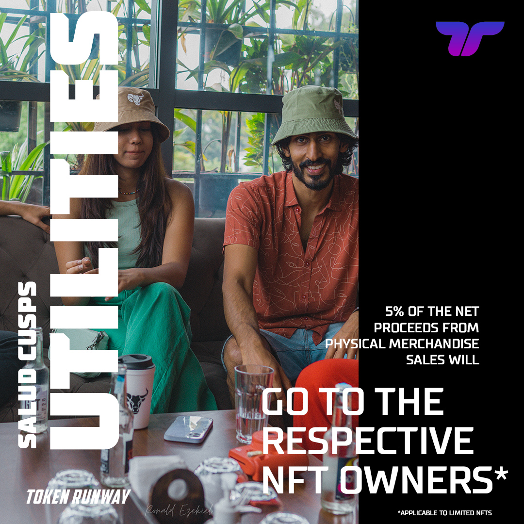 TokenRunway's tweet photo. @saludbeverages creates the most promising experiences for their new NFT collection buyers. The clock is ticking, and only a few hours are left. Cop your bid now to enjoy a Salud life. Click to bid: https://t.co/LZvXGqM2eW
#nftnow #nftblockchain https://t.co/hrRXTLViju