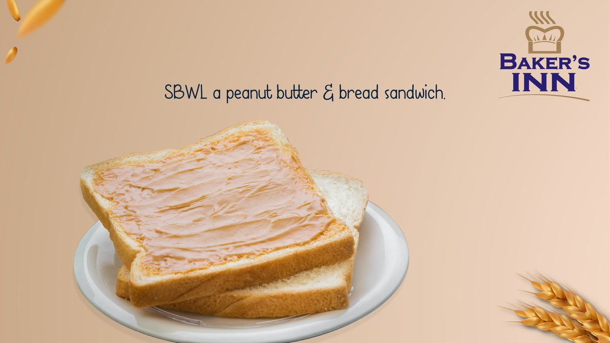BakersInnZW's tweet photo. SBWL a peanut butter &amp; bread sandwich😍.
#Tasty
#snack 
#Bakersinn https://t.co/BI1kOWysOt