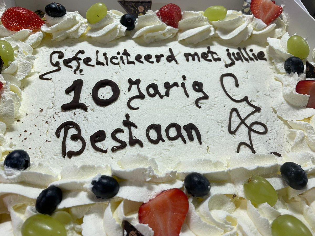 Het blijft feest van de week; met dank aan @visserenvisser
